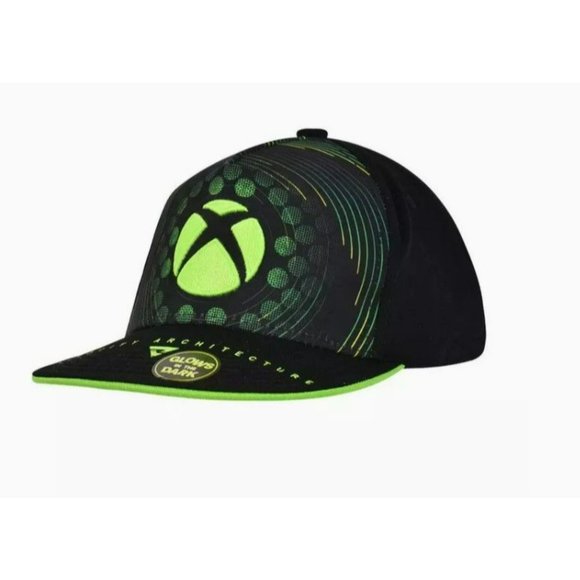 XBox Hat  CultureFly   Velocity Architecture    Glow-in-the-Dark   Skater Hat - Picture 2 of 5